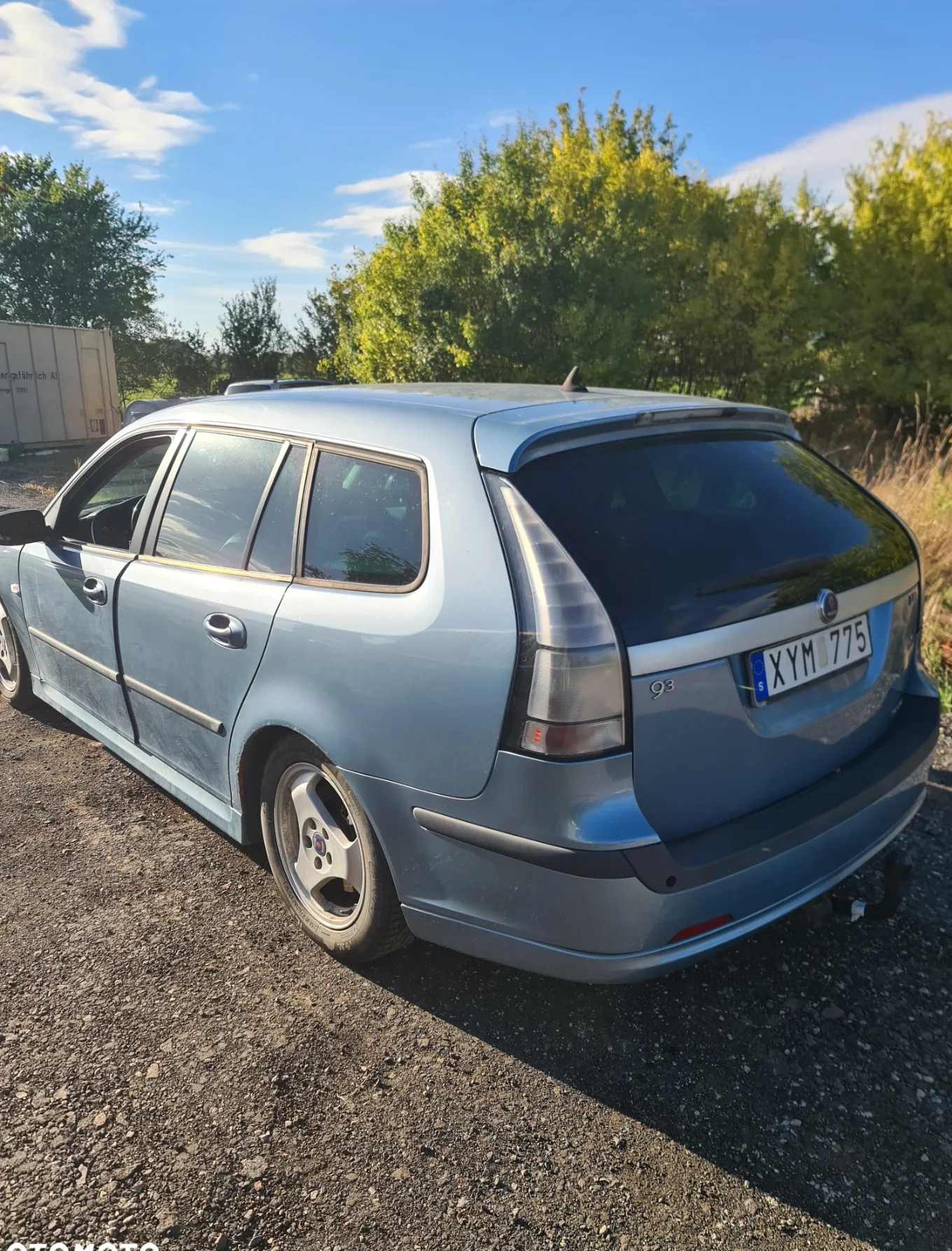 Saab 9-3X cena 5700 przebieg: 250253, rok produkcji 2007 z Toruń małe 137